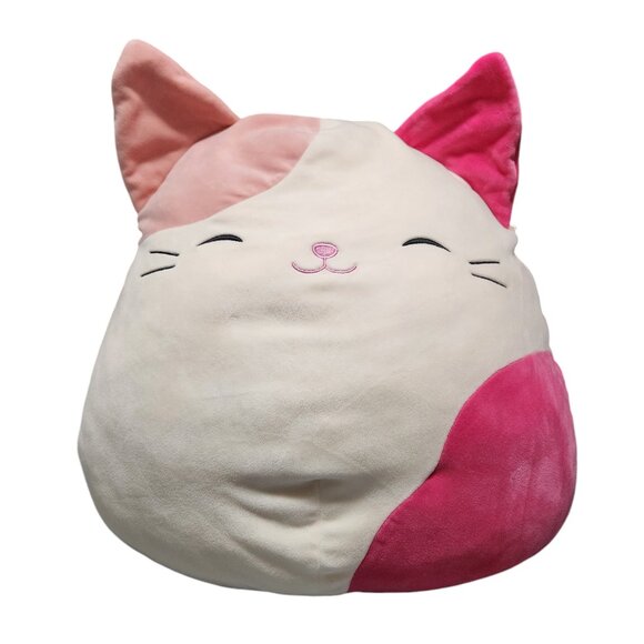 Squishmallows Roxy The Pink Calico Cat 17" Plush Pillow Toy - Picture 1 of 2